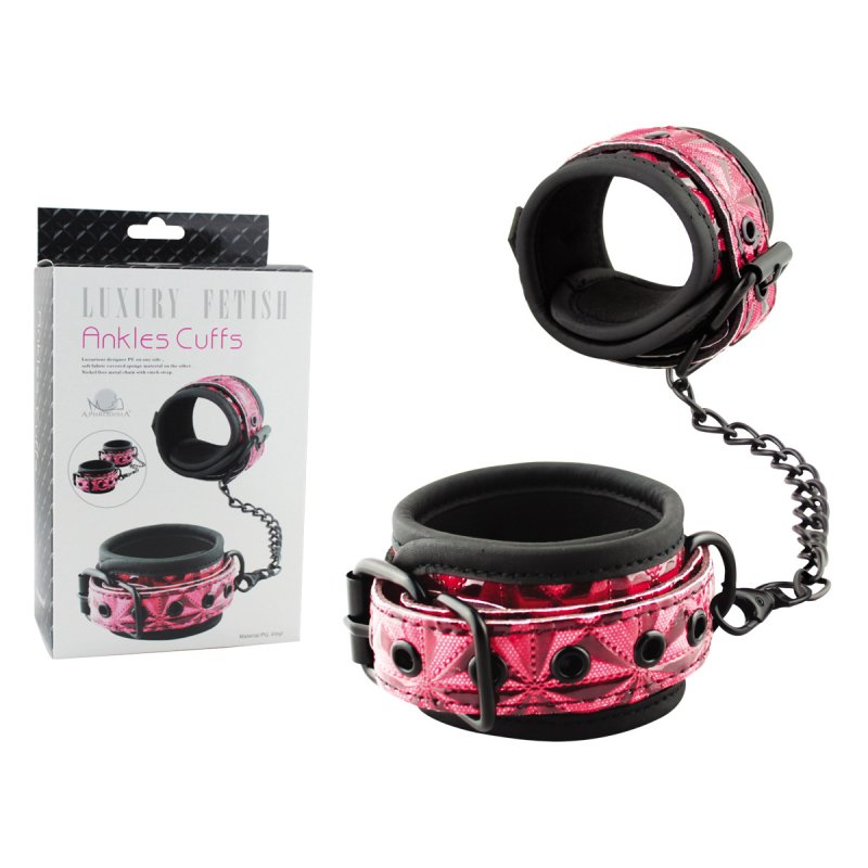 (image for) Diamond Patterned Sinful Ankle Cuffs
