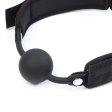 (image for) Silicone Gag Collar With Cuffs