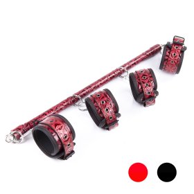 Crocodile Wrist And Ankle Cuffs Bar