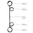 (image for) Neoprene Hard Bar Spreader Bar