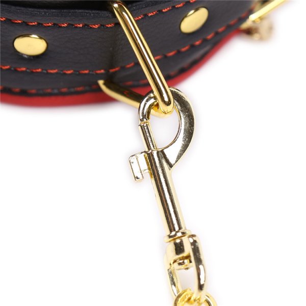 (image for) Collar And Handcuffs With Nipple Clamp Body Restraint