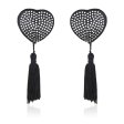 (image for) Heart Stones Nipple Covers With Tassels