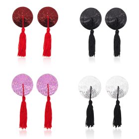 Cobweb Sequins Nipple Pasties