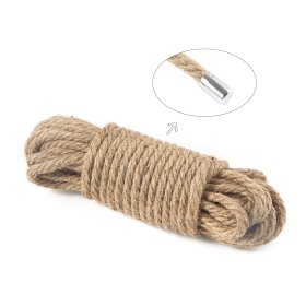 Hemp Metal Head Rope - 5/10/15/20/Meter