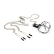(image for) Adjustable Nipple Clamps With Cock Ring