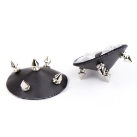 Rivet Front Leather Nipple Pasties
