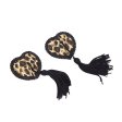 (image for) Black Tassel Leopard Pasties Nipple Covers