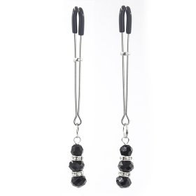Nipple Clamp With Diamond Pendant