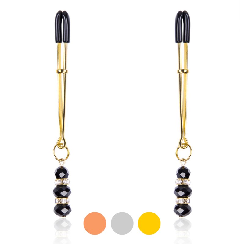 (image for) Nipple Clamp With Diamond Pendant