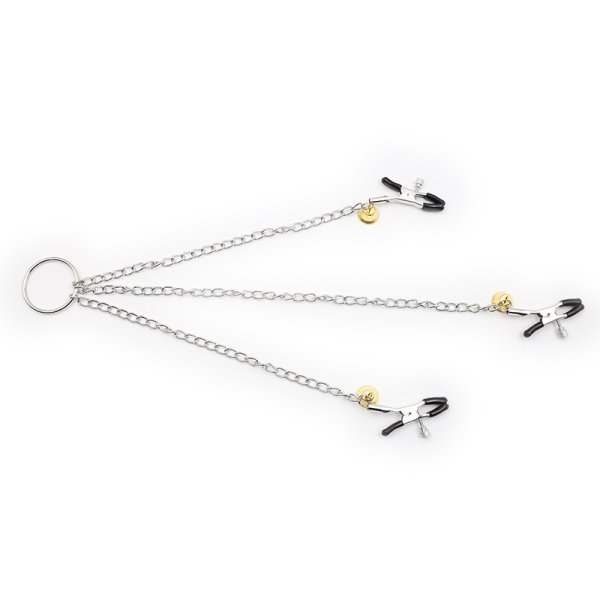 (image for) Nipple And Clit Clamp With Bell