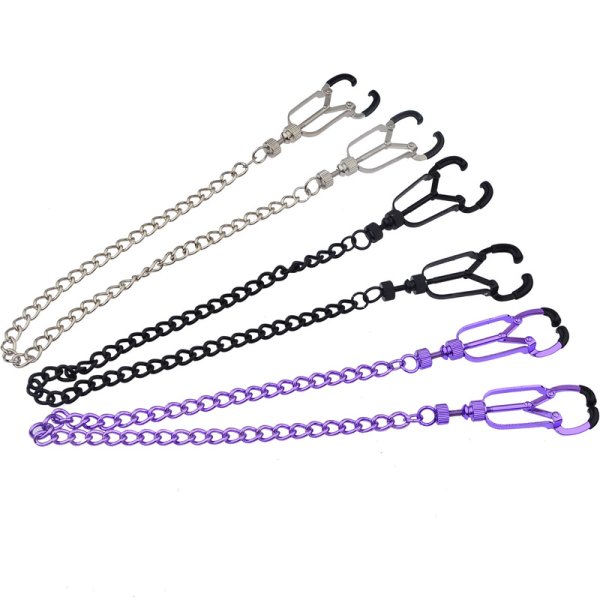 (image for) Nipple Clamps with Removable Chain