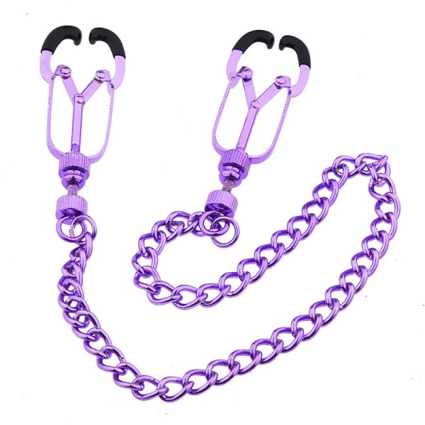(image for) Nipple Clamps with Removable Chain