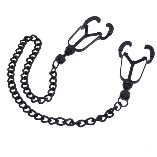 (image for) Nipple Clamps with Removable Chain