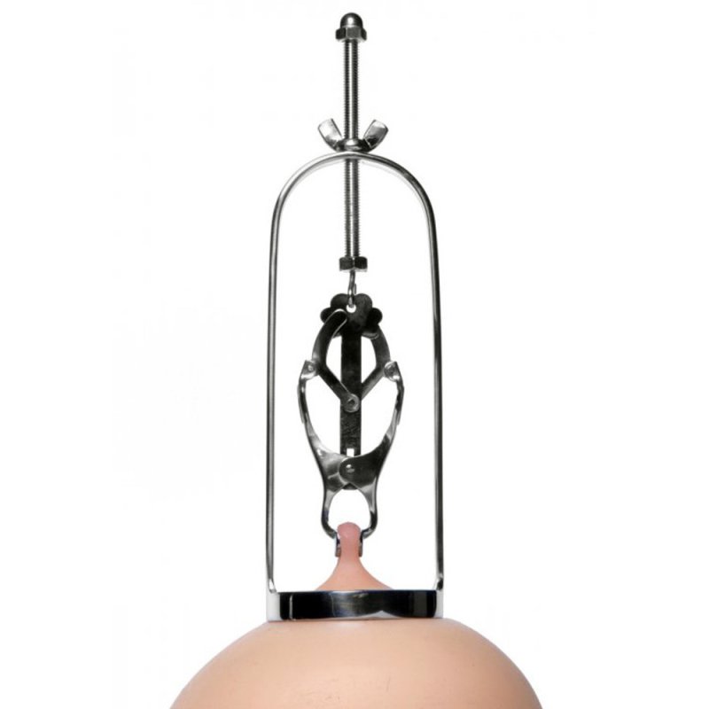 (image for) Stainless Steel Clover Clamp Nipple Stretcher