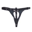 (image for) Womens Leather Chastity Thong