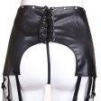 (image for) Leather Pants With Garters