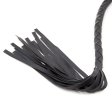 (image for) Black Single Tail Whip - 85 cm / 33.5 inch