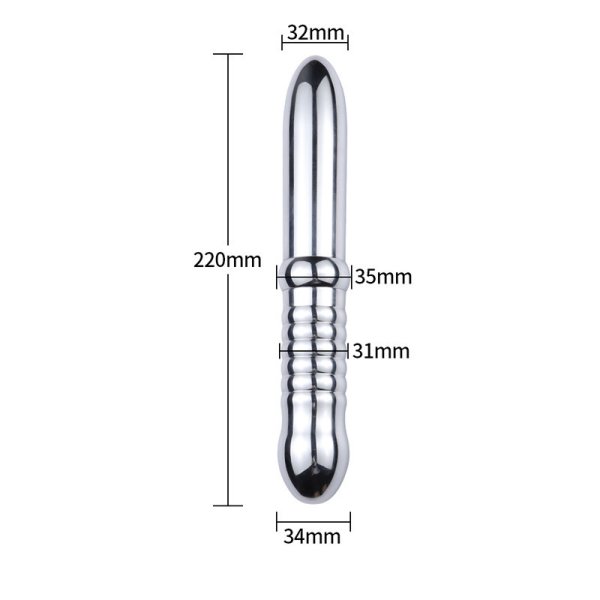 (image for) 3 In 1 Anal Toy With Tickler & Whip