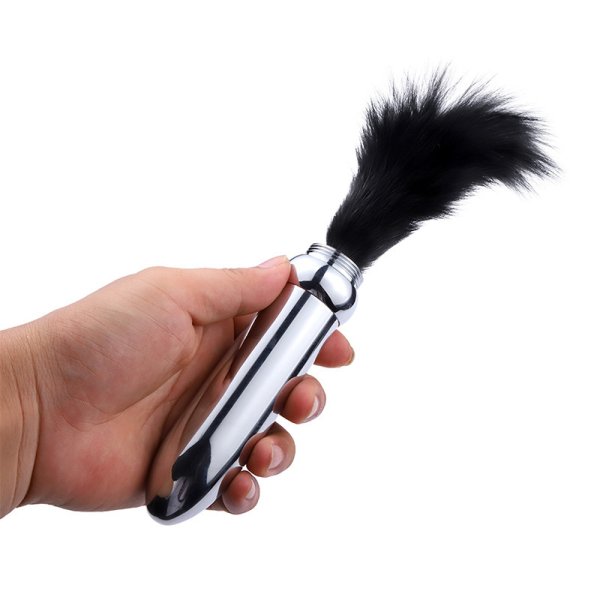 (image for) 3 In 1 Anal Toy With Tickler & Whip