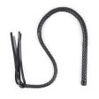 (image for) Full Black PVC Bondage Whip