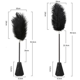 Feather Tickler With Lace Paddle
