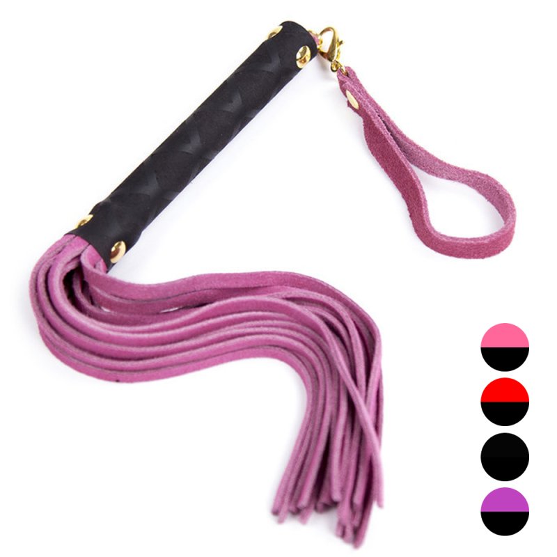 (image for) Golden Hook Faux Leather Whip