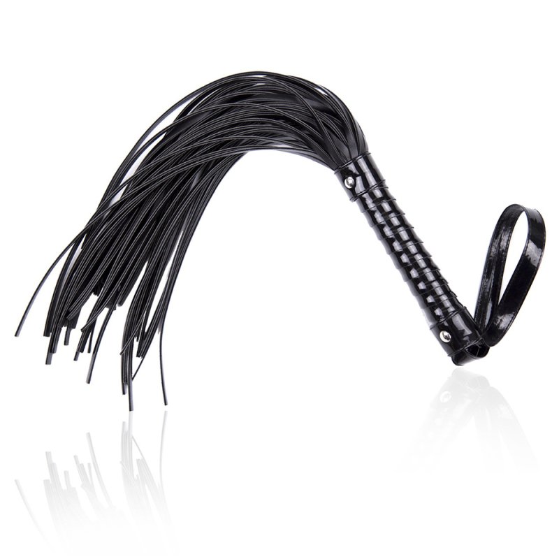 (image for) Glossy Leather Bondage Whip