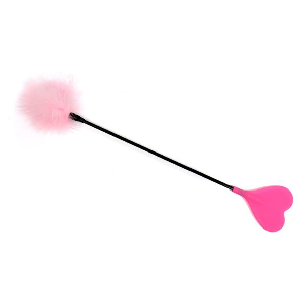 (image for) Silicone Heart Handle Tickler