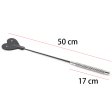 (image for) Diamond Handle Heart Riding Crop