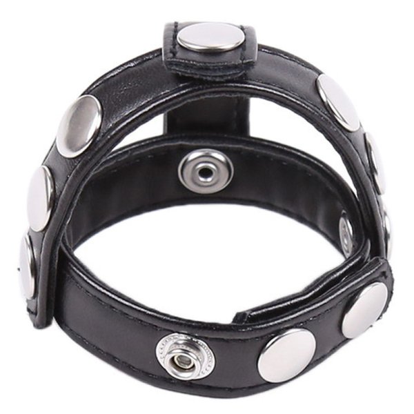 (image for) Strict Leather Snap-On Cock and Ball Harness