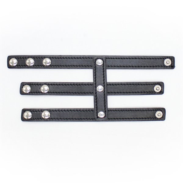 (image for) Bondage And Fetish 3 Ring Cockstrap