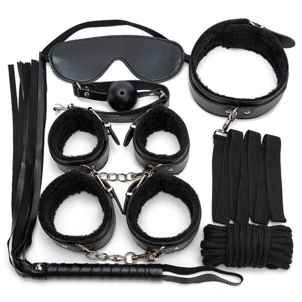 (image for) Plush SM Bondage Kit - 7 Pcs