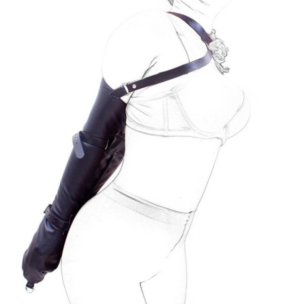 (image for) The Y Strap Bondage Armbinder - Zipper