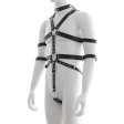 (image for) Fetish Full Body Harness With Double Cuffs
