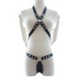 (image for) Power Body Harness With Chastity Belt