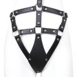 (image for) Leather Harness w/ Removable Bra