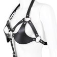 (image for) Leather Harness w/ Removable Bra