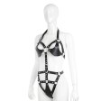 (image for) Leather Harness w/ Removable Bra