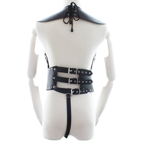 (image for) Bondage Body Suit G-string Harness Teddy