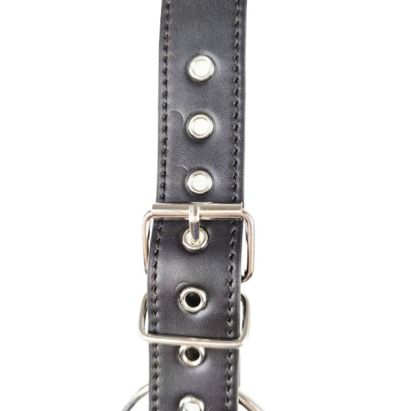 (image for) Leather Full Body Harness with Cock Ring