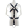 (image for) Leather Full Body Harness with Cock Ring