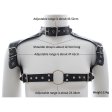(image for) Neck Collar Body Harness Leather Straps
