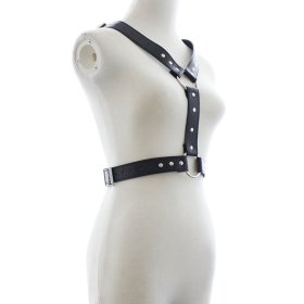 Male Leather Strap Harness