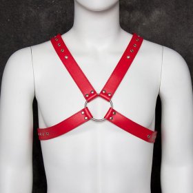 Deluxe Leather Chest Harness