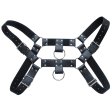 (image for) Leather Upper Body Male Harness