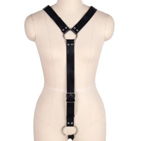 Leather Y-style Gothic Harness