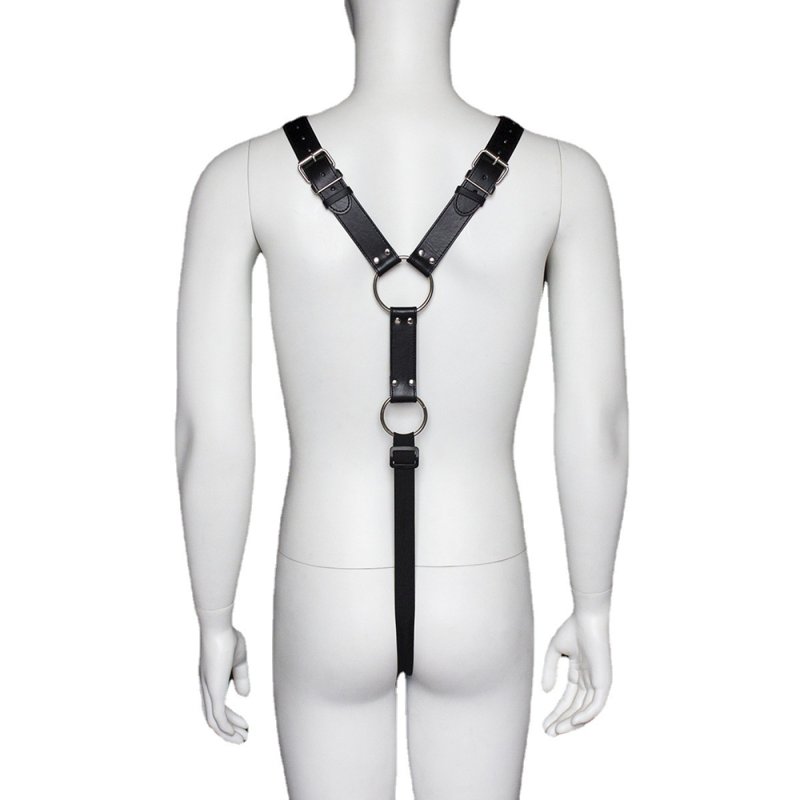 (image for) Leather Y-style Gothic Harness
