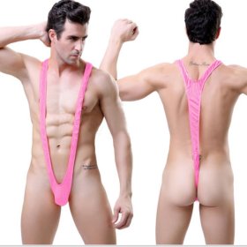Men's Sexy Mankini Thong Dress Up