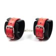 (image for) Black And Red Faux Leather Restraint Kit - 3 Piece