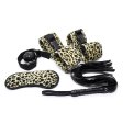 (image for) Leopard Print Soft Restraint Kit - 5 Piece